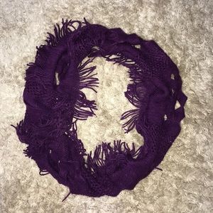 Deep Purple Infinity Scarf